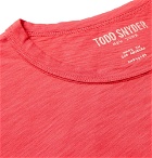 Todd Snyder - Slub Cotton-Jersey T-Shirt - Red