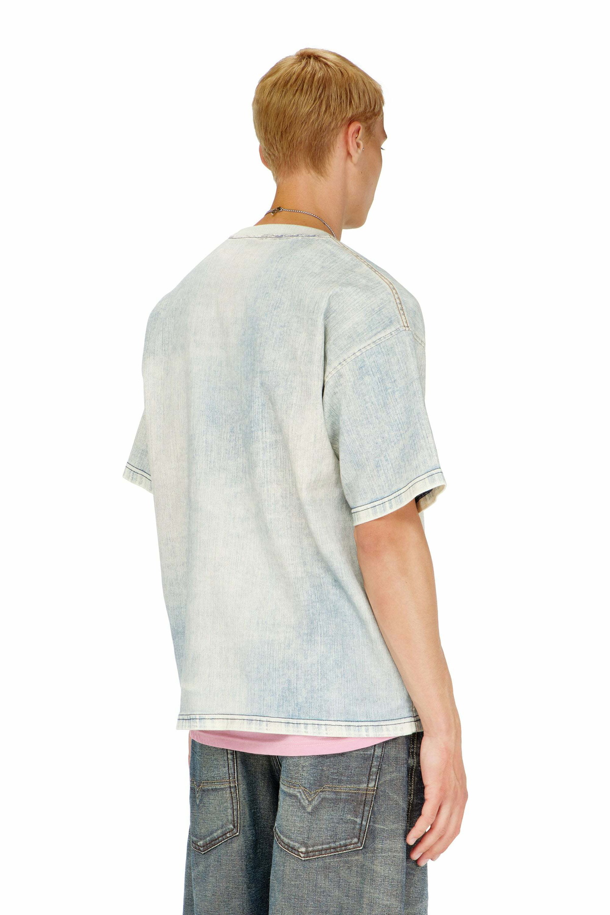 Diesel - T-Shirts Mens in Blue