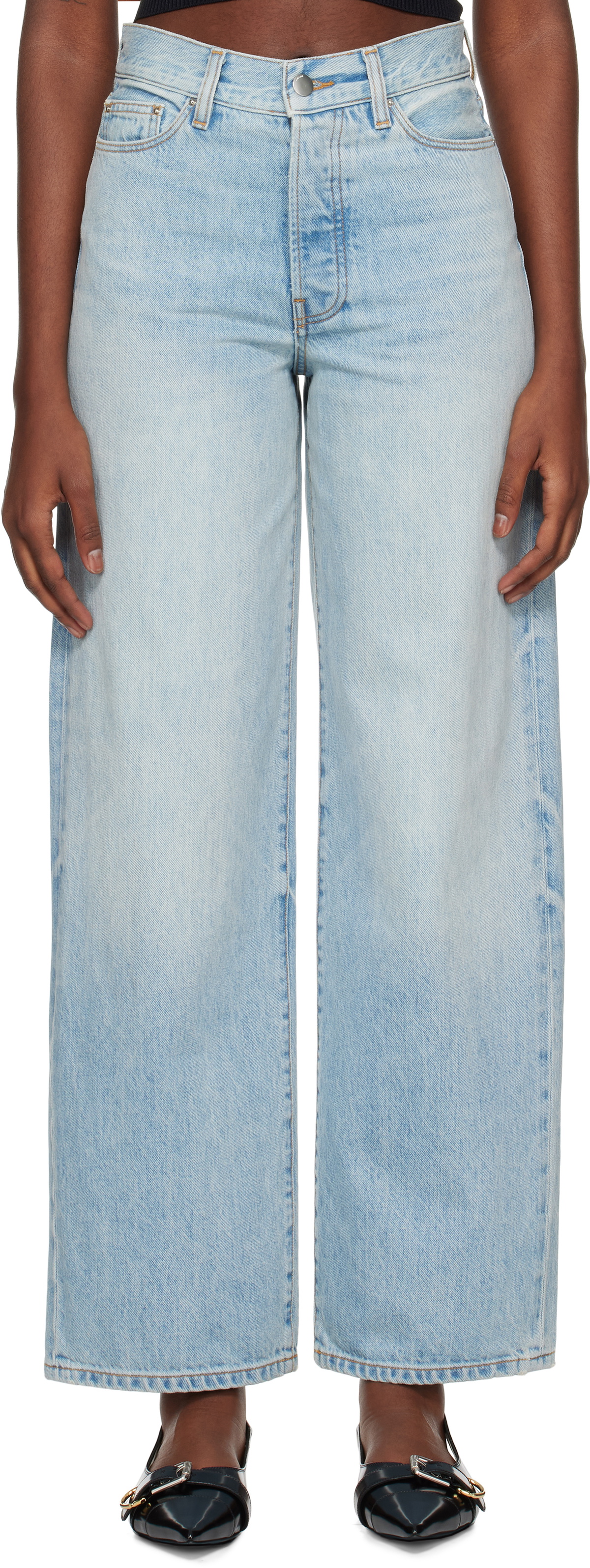 デニム・ジーパン AMIRI Women Denim Pants AWDNGG1005 CLASSICMID BLUE 20998307_51084037_600.jpg