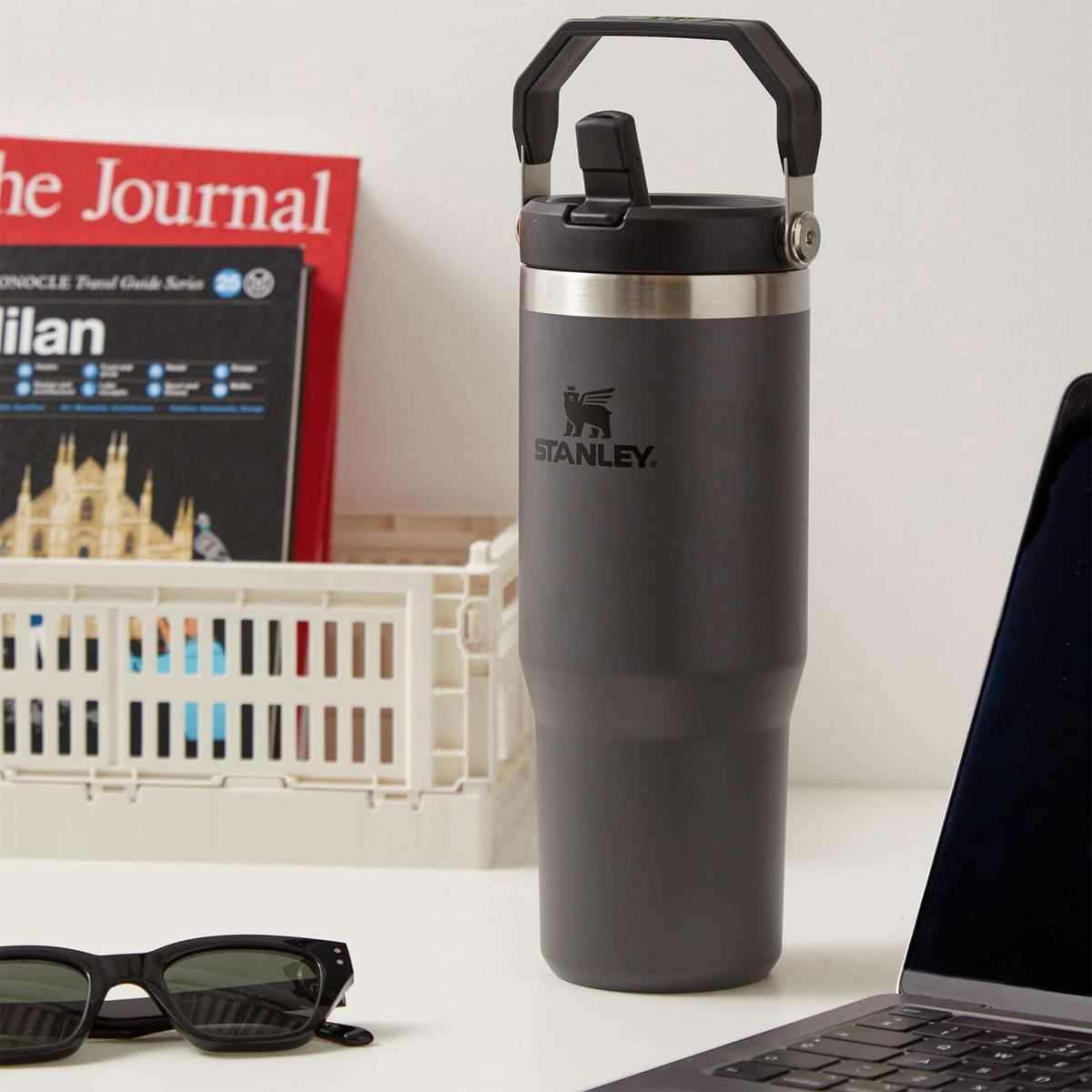 Stanley IceFlow Flip Straw 2.0 Tumbler - 30oz in Charcoal 