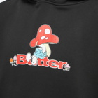 Butter Goods x The Smurfs Lazy Logo Hoody in Black