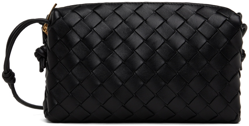 Bottega Veneta Black East/West Loop Camera Bag Bottega Veneta