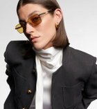 Bottega Veneta Stretch rectangular sunglasses