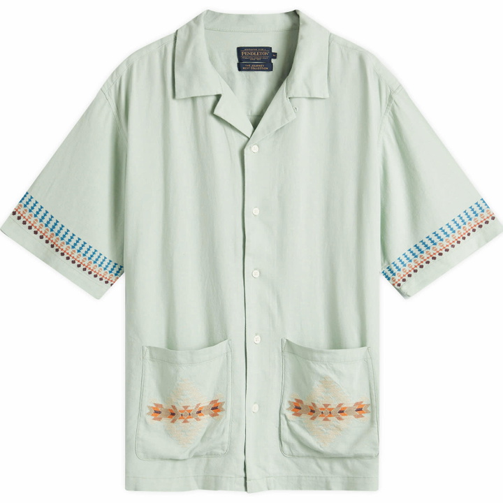 Photo: Pendleton Men's Camp Collar Shirt in Rancho Arroyo