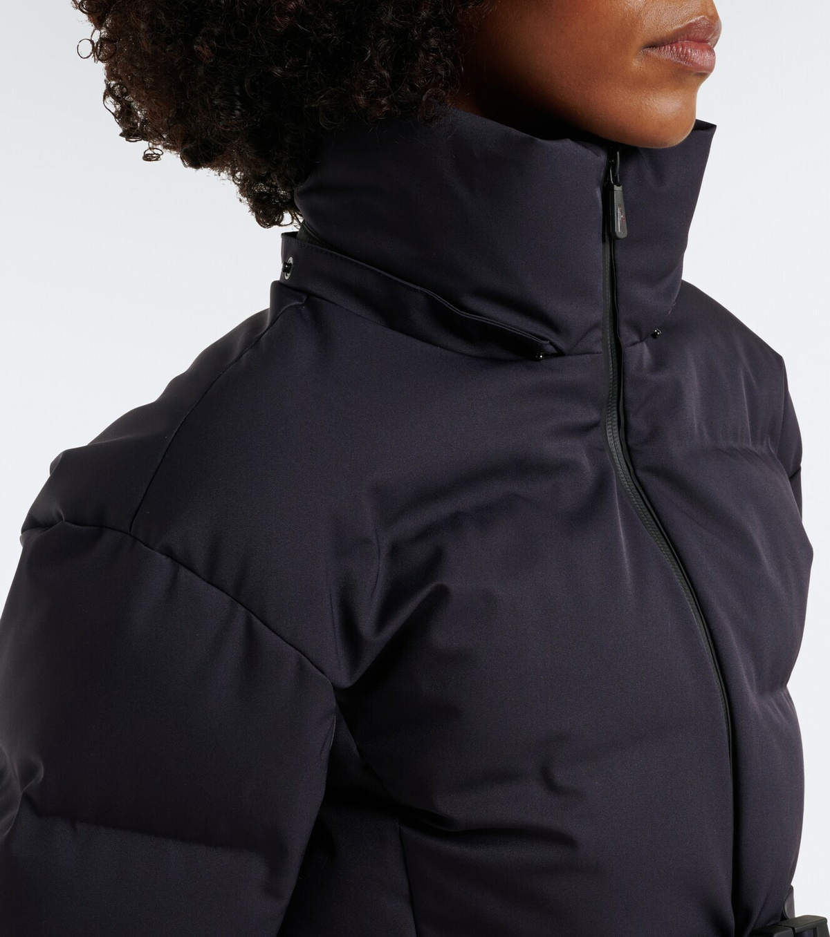 Moncler Grenoble Tolima belted down ski jacket