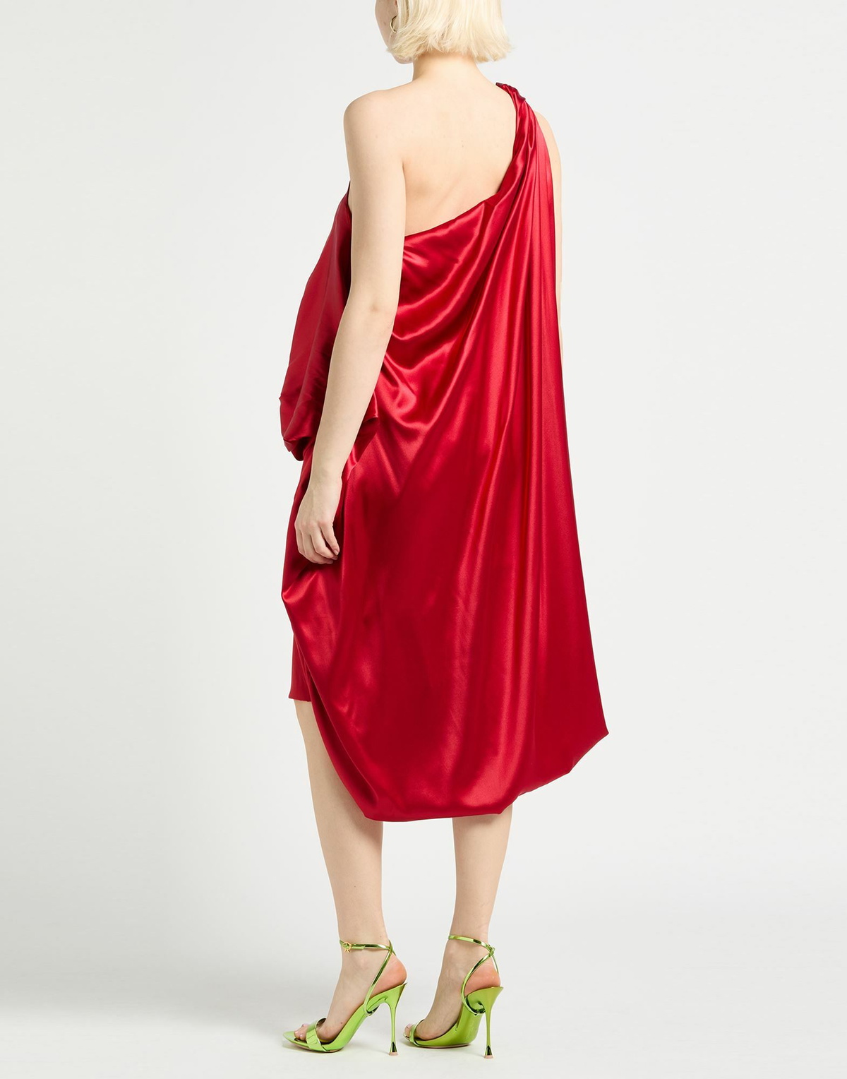 Dries Van Noten Womens Midi dress in Red
