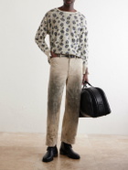 Enfants Riches Déprimés - Barnett Striped Leather Weekend Bag