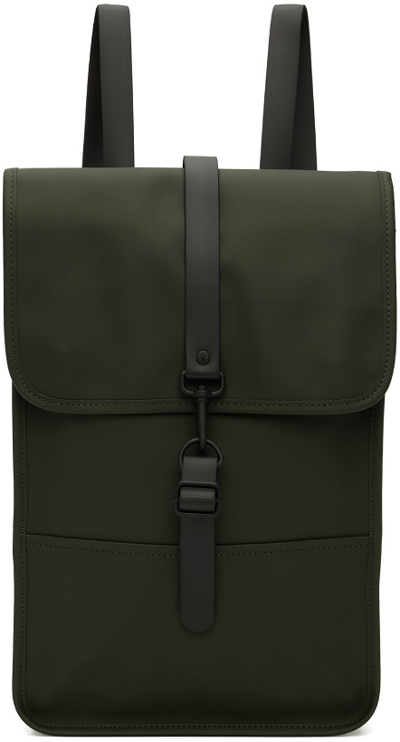 Photo: RAINS Green Mini Backpack