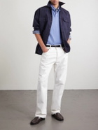 Massimo Alba - Aruba Linen and Cotton-Blend Polo Shirt - Purple