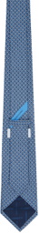 Ferragamo Navy Gancini Tie