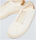 Kiton - Leather low-top sneakers