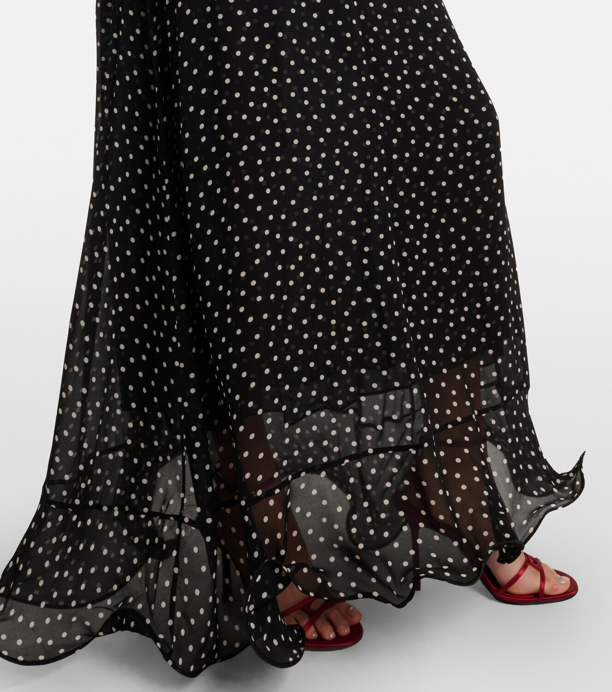 Dorothee Schumacher Dancing Dots polka-dot maxi dress