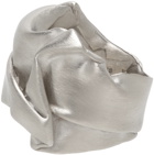 Completedworks Silver Crinkled Ring