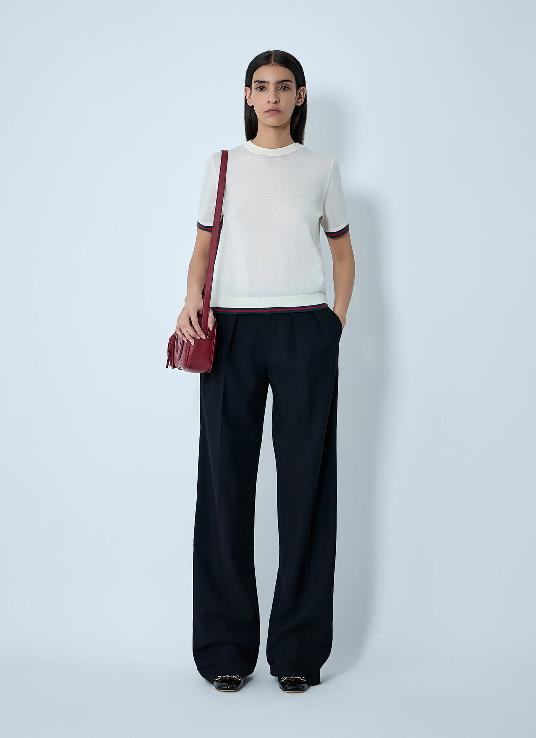 Gucci Extra Fine Cashmere-Blend Top