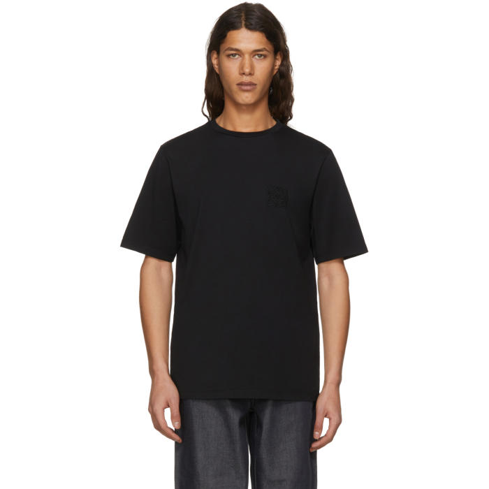 Loewe Black Anagram T-Shirt Loewe