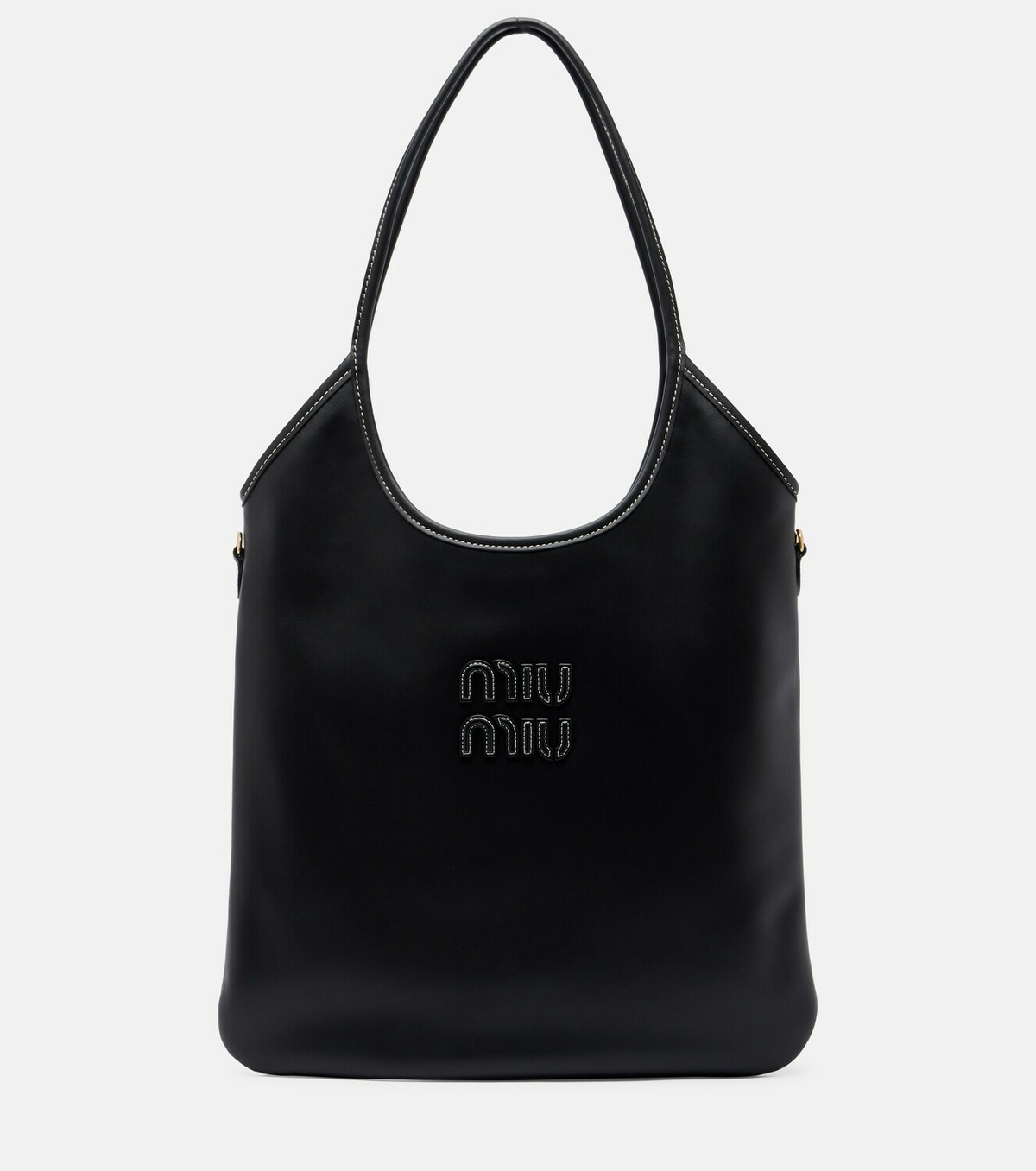 Miu Miu Ivy Medium leather shopper