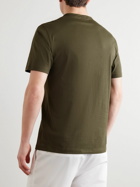 Theory - Precise Mercerised Cotton-Jersey T-Shirt - Green