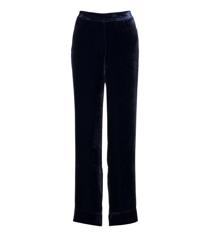 Photo: Asceno London velvet wide-leg pants