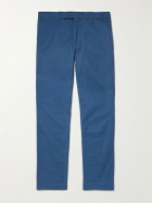 Polo Ralph Lauren - Greenwich Straight-Leg Cotton-Blend Trousers - Blue
