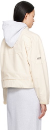 adidas Originals Off-White Cropped Jacket
