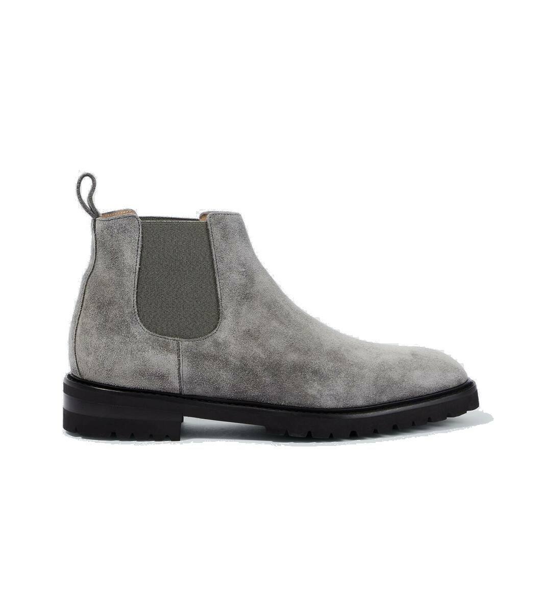 Manolo Blahnik Brompton suede Chelsea boots Manolo Blahnik Manolo Blahnik Brompton suede Chelsea boots Manolo Blahnik