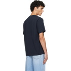 Givenchy Navy 'GIVENCHY Paris' Gros Grain T-shirt