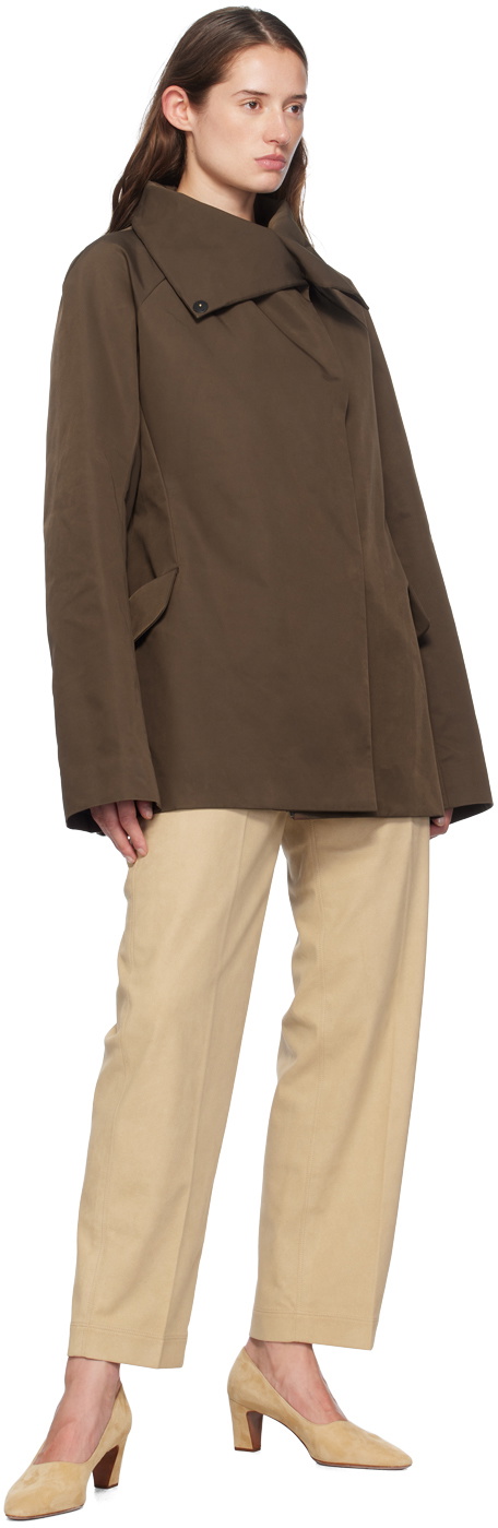 GIA STUDIOS Beige Cocoon Trousers