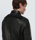 Rick Owens Brad leather jacket