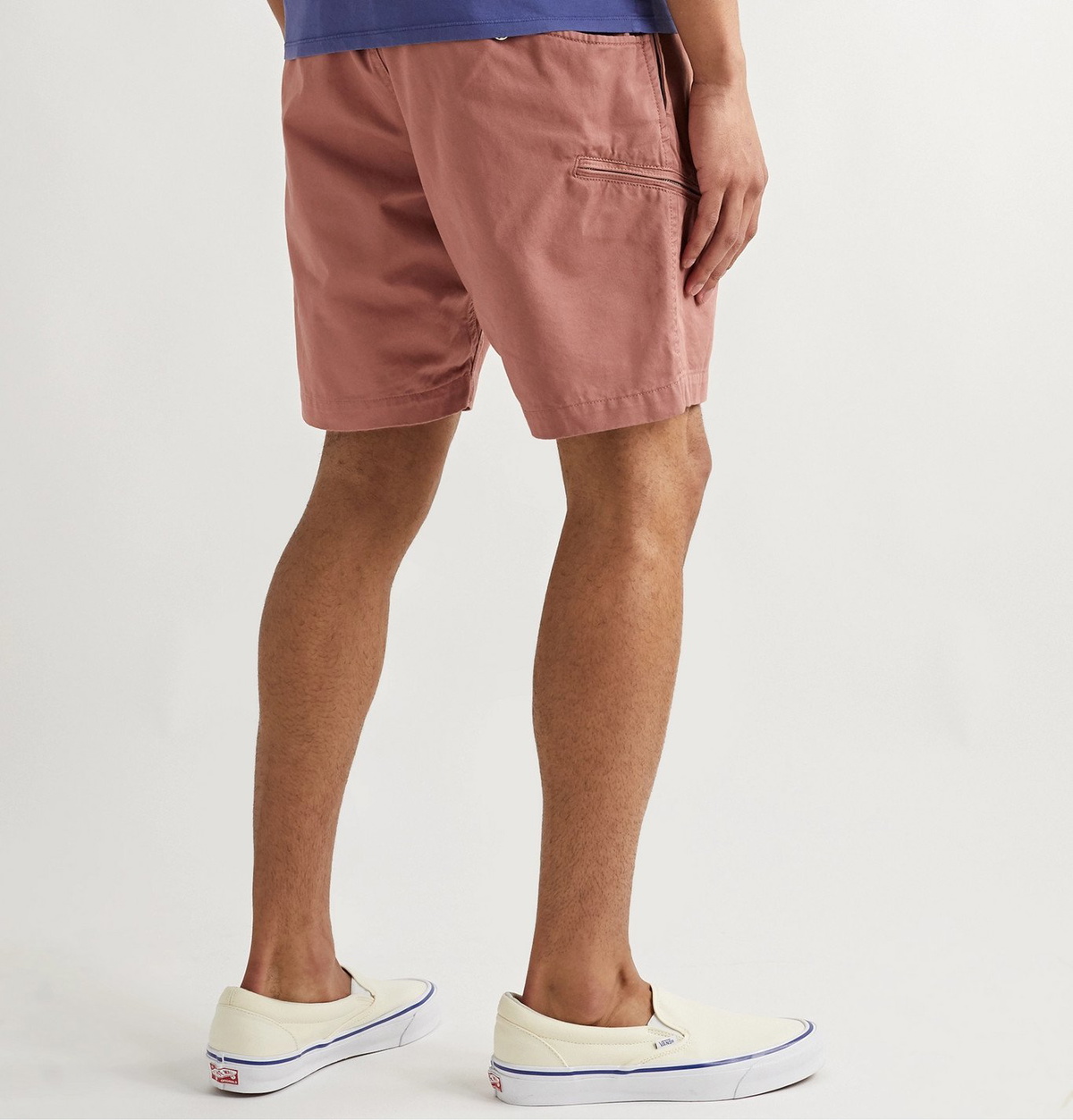 Pilgrim Surf Supply - Salathe Belted Cotton-Twill Climbing Shorts