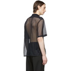 CMMN SWDN Black Mesh Niels Shirt