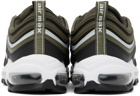 Nike Black & Green Air Max 97 Sneakers