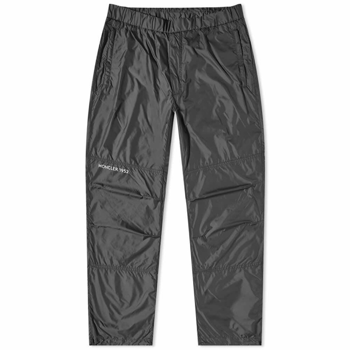 Photo: Moncler Men's Genius Nylon Logo Track Pant in Charcoal