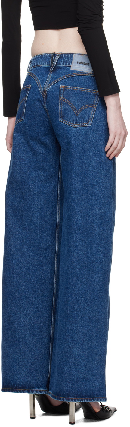 VAILLANT Blue Five-Pocket Jeans