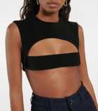 Mônot Cutout crop top