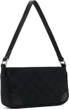 MISBHV Black Jacquard Monogram 90s Mini Bag