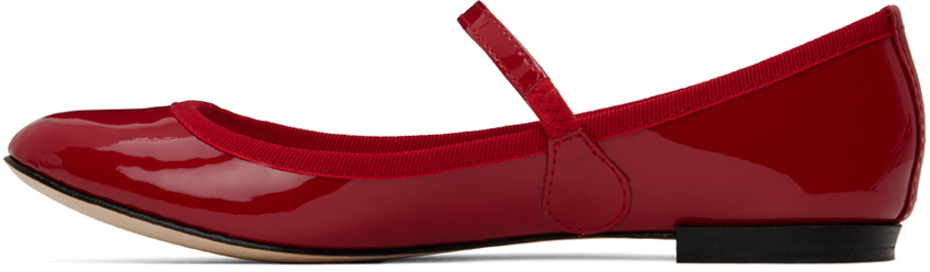 Repetto Red Lio Ballerina Flats