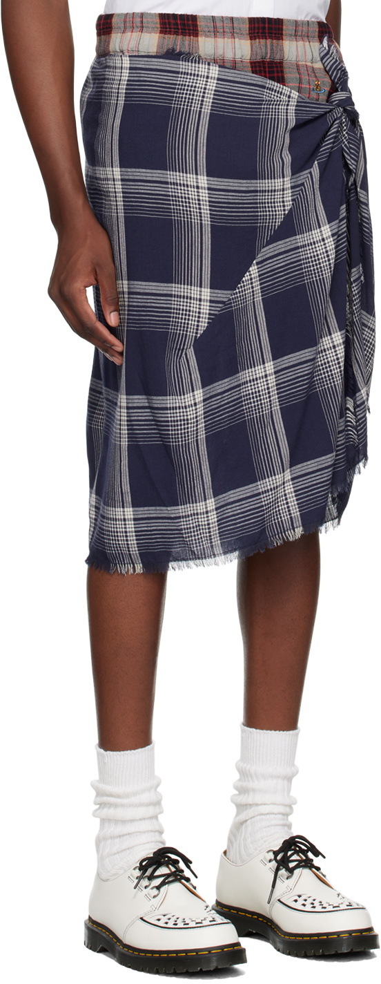 Vivienne Westwood Navy Chippendale Shorts Vivienne Westwood