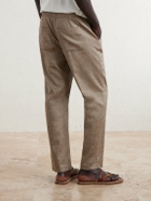 Frescobol Carioca - Straight-Leg Cotton Suit Trousers - Neutrals