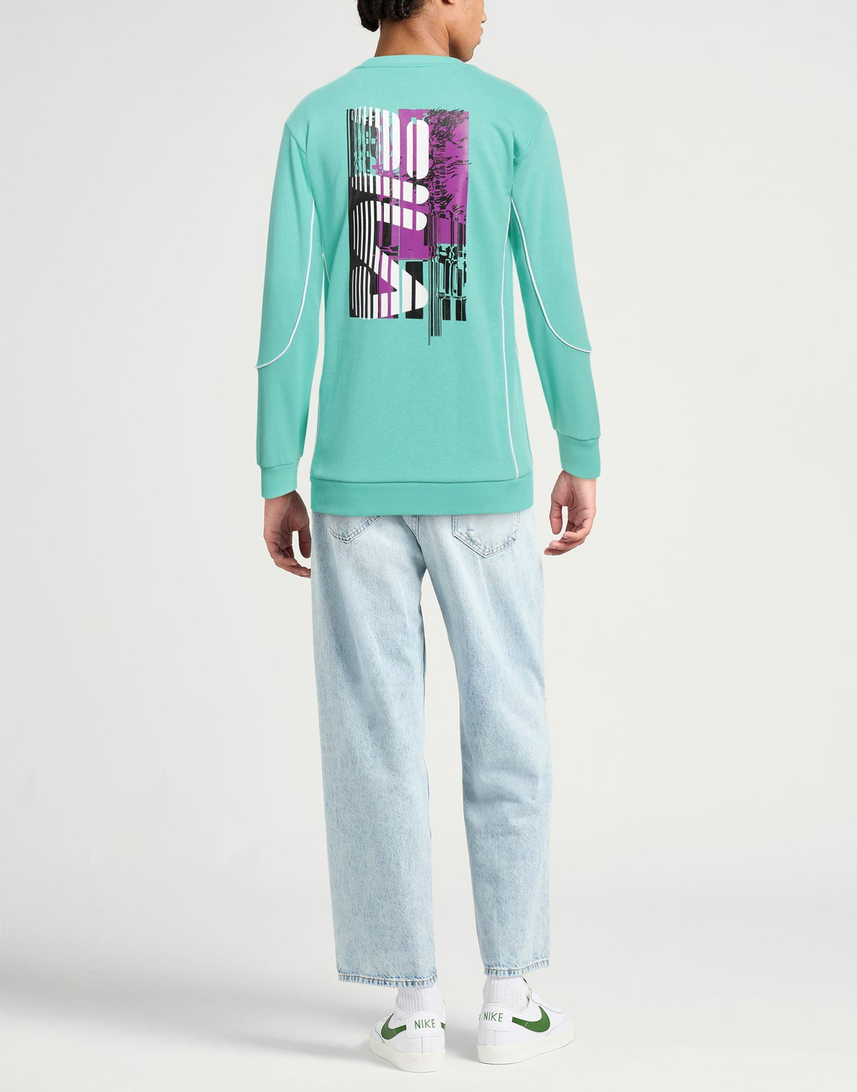 Fila Mens Sweatshirt in Light green