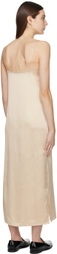 Reformation Off-White Yoshe Midi Dress