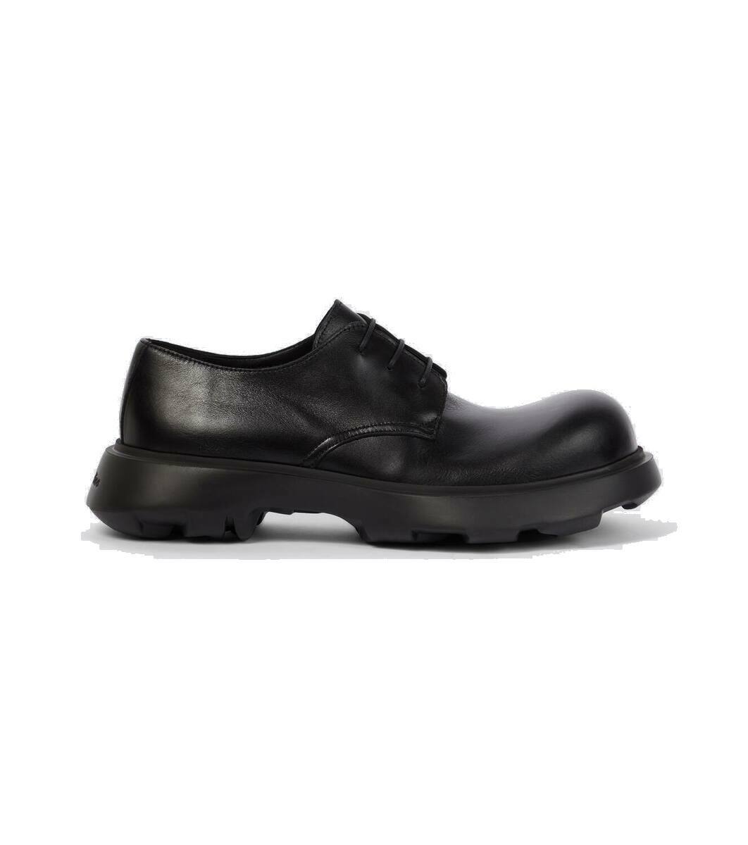 【Acne Studios】Berby Stars レザーダービーシューズ ACNE STUDIOS Berby Stars Leather Derby Lace-up Shoes Acne