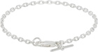 Martine Ali Silver Cable Chain Bracelet