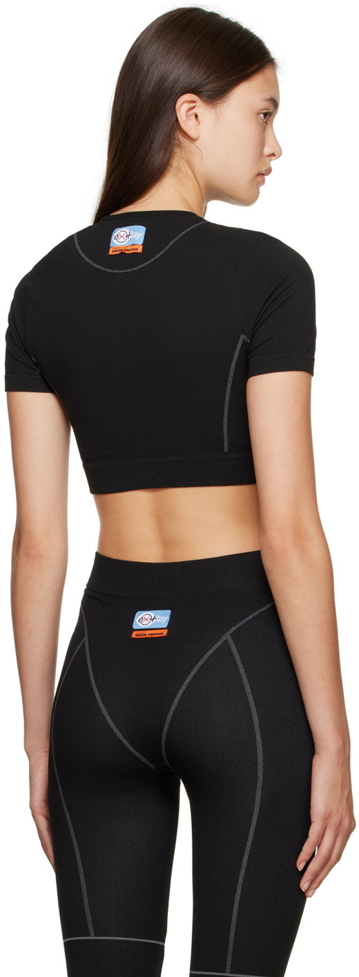 Heron Preston Black Active Sport Top