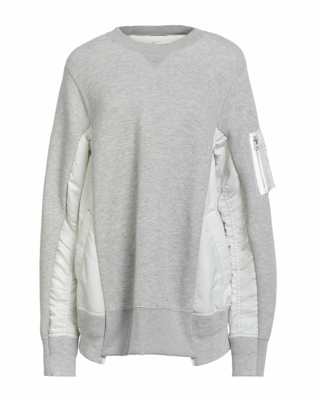 Photo: Sacai Womens Sweatshirt in Grey