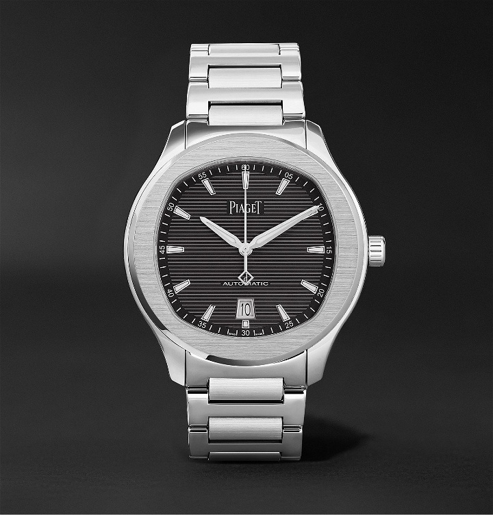 Photo: Piaget - Polo S Automatic 42mm Stainless Steel Watch, Ref. No. G0A41003 - Gray