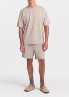 Skims Relaxed Cotton T-shirt Beige