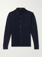James Perse - Clean Finish Slim-Fit Cotton-Jersey Shirt - Blue