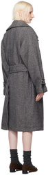 Caro Editions Gray Coco Coat