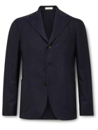 Boglioli - Dover Unstructured Virgin Wool Suit Jacket - Blue