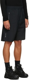 Moncler Grenoble Black Taffeta Shorts